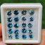 พลอย เพทาย Natural Zircon 14.06 กะรัต (Cts.) 20 เม็ด (2Pcs.) พลอยแท้อัญมณีมงคล ประจําวันเกิด เครื่องประดับพลอย