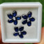 พลอย ไพลิน blue sapphire 8.74 กะรัต (Cts.) 15 เม็ด (Pcs.) พลอยแท้ อัญมณีมงคลประจําวันเกิด เครื่องประดับพลอย