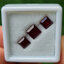 พลอย ทับทิม Ruby sapphire 3 เม็ด 7.40 กะรัต (Cts.) พลอยแท้ อัญมณีมงคลประจําวันเกิด เครื่องประดับพลอย