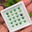 พลอย ซาโวไรท์ Tsavorite Garnet 4.10 กะรัต (Cts.) 20 เม็ด ดิบ Unheated พลอยแท้ อัญมณีมงคลประจําวันเกิด เครื่องประดับพลอย