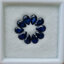 พลอย ไพลิน blue sapphire 5.25 กะรัต (Cts.) 10 เม็ด (Pcs.) พลอยแท้ อัญมณีมงคลประจําวันเกิด เครื่องประดับพลอย