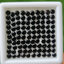 พลอย แบล็ค สปิเนล (Black Spinel) 15.20 กะรัต (Cts.) 100 เม็ด พลอยแท้ อัญมณีมงคลประจําวันเกิด เครื่องประดับพลอย