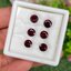 พลอย โกเมน Garnet 6 เม็ด (pcs.) 4.82 กะรัต (Cts.) พลอยแท้ อัญมณีมงคลประจําวันเกิด เครื่องประดับพลอย