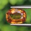 พลอย บุษราคัม yellow sapphire 2.89 กะรัต (Cts.) พลอยแท้ อัญมณีมงคลประจําวันเกิด เครื่องประดับพลอย