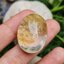 โป่งข่าม ควอตซ์ Rutilated Quartz 63.46 กะรัต Cts. พลอยแท้ อัญมณีมงคลประจําวันเกิด เครื่องประดับพลอย