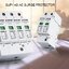 อุปกรณ์ป้องกันฟ้าผ่า Surge Protection AC 4P 385V 20kA 40kA SUP1-40 SPD AC กระชาก 380v 3 เฟส