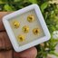 พลอย ซิทริน Citrine 4.50 กะรัต (Cts.) 5 เม็ด (Pcs.) พลอยแท้ อัญมณีมงคลประจําวันเกิด เครื่องประดับพลอย