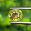 พลอย สฟีน Natural Sphene 1.26 กะรัต (Cts.) ดิบ (Unheated) พลอยแท้ อัญมณีมงคลประจําวันเกิด เครื่องประดับพลอย