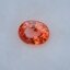 พลอย ออเรนจ์ แซฟไฟร์ Orange Sapphire 1.15 กะรัต (Cts.) พลอยแท้ อัญมณีมงคลประจําวันเกิด เครื่องประดับพลอย