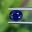 พลอย ไพลิน (Blue Sapphire) 1.03 กะรัต (Cts.) ดิบ (Unheated) สีพิเศษ รอยัล บลู (Royal Blue) พร้อมใบเซอร์ พลอยแท้ อัญมณีมงคลประจําวันเกิด เครื่องประดับพลอย