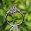 แหวน พลอยแท้ แทนซาไนท์ Tanzanite Silver Ring (Size) 54