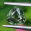 พลอย เขียวส่อง Green Sapphire1.97 กะรัต (Cts.) ดิบ Unheated พลอยแท้ อัญมณีมงคลประจําวันเกิด เครื่องประดับพลอย
