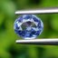 พลอย ไพลิน blue sapphire 1.00 กะรัต (Cts.) พลอยแท้ อัญมณีมงคลประจําวันเกิด เครื่องประดับพลอย