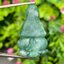 หยก แกะสลัก รูป เจ้าแม่กวนอิม (Burmese jadeite) 28.34 กะรัต (cts.) หยก พม่า แท้