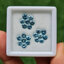พลอย เพทาย Natural Zircon 5.54 กะรัต (Cts.) 21 เม็ด (2Pcs.) พลอยแท้อัญมณีมงคล ประจําวันเกิด เครื่องประดับพลอย