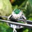 หยก พม่า แท้ Jade แหวนหยก (jadeite Ring) ดิบ (Size) 59 ไม่ผ่านการปรับปรุง (Type A) พม่า (Myanmar)