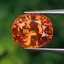 พลอย บุษราคัม yellow sapphire 4.38 กะรัต (Cts.) พลอยแท้ อัญมณีมงคลประจําวันเกิด เครื่องประดับพลอย