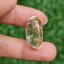 โป่งข่าม ควอตซ์ Rutilated Quartz 31.58 กะรัต Cts. พลอยแท้ อัญมณีมงคลประจําวันเกิด เครื่องประดับพลอย
