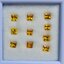 พลอย บุษราคัม yellow sapphire 2.83 กะรัต (Cts.) 10 เม็ด (Pcs.) พลอยแท้ อัญมณีมงคลประจําวันเกิด เครื่องประดับพลอย