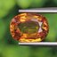 พลอย บุษราคัม yellow sapphire 2.89 กะรัต (Cts.) พลอยแท้ อัญมณีมงคลประจําวันเกิด เครื่องประดับพลอย