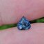 พลอย ไพลิน (Blue Sapphire) 1.02 กะรัต (Cts.) ดิบ (Unheated) พลอยแท้ อัญมณีมงคลประจําวันเกิด เครื่องประดับพลอย