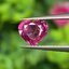 พลอย ชมพู พิ้ง แซฟไฟร์ Pink Sapphire 0.67 กะรัต (Cts.) ดิบ Unheated พลอยแท้ อัญมณีมงคลประจําวันเกิด เครื่องประดับพลอย