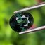 พลอย เขียวส่อง Green Sapphire 1.85 กะรัต (Cts.) เผาเก่า พลอยแท้ อัญมณีมงคลประจําวันเกิด เครื่องประดับพลอย