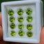พลอย เพอริดอต Peridot 11.34 กะรัต (Cts.) 12 เม็ด (pcs.) พลอยแท้ อัญมณีมงคลประจําวันเกิด เครื่องประดับพลอย