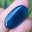 พลอย บลู อะพาไทต์ Blue Apatite 19.45(Cts.) ดิบ Unheated. พลอยแท้ อัญมณีมงคลประจําวันเกิด เครื่องประดับพลอย