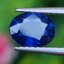 พลอย ไพลิน Blue Sapphire 1.00 กะรัต (Cts.) พร้อมใบเซอร์ พลอยแท้ อัญมณีมงคลประจําวันเกิด เครื่องประดับพลอย