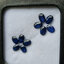 พลอย ไพลิน blue sapphire 6.41 กะรัต (Cts.) 10 เม็ด (Pcs.) พลอยแท้ อัญมณีมงคลประจําวันเกิด เครื่องประดับพลอย