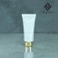 หลอดโฟม 10g. ฝาเกลียว หลอดโฟมสีขาวฝาทองเงา
