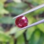 พลอย ทับทิม Ruby sapphire 0.98 กะรัต (Cts.) ดิบ Unheated พร้อมใบเซอร์ พลอยแท้ อัญมณีมงคลประจําวันเกิด เครื่องประดับพลอย