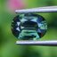 พลอย เขียวส่อง Green Sapphire 1.06 กะรัต (Cts.) ดิบ Unheated พร้อมใบเซอร์ พลอยแท้ อัญมณีมงคลประจําวันเกิด เครื่องประดับพลอย