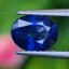 พลอย ไพลิน Blue Sapphire 1.00 กะรัต (Cts.) พร้อมใบเซอร์ พลอยแท้ อัญมณีมงคลประจําวันเกิด เครื่องประดับพลอย