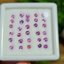 พลอย ชมพู พิ้ง แซฟไฟร์ Pink Sapphire 3.10 กะรัต (Cts.) 30 เม็ด พลอยแท้ อัญมณีมงคลประจําวันเกิด เครื่องประดับพลอย