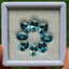 พลอย เพทาย Natural Zircon 12.22 กะรัต (Cts.) 8 เม็ด (8Pcs.) พลอยแท้อัญมณีมงคล ประจําวันเกิด เครื่องประดับพลอย