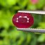 พลอย ทับทิม พม่า (Burmese Ruby Sapphire) 2.25 กะรัต พร้อมใบเซอร์ พลอยแท้ อัญมณีมงคลประจําวันเกิด เครื่องประดับพลอย