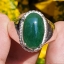 หยก พม่า แท้ Jade แหวนหยก 翡翠戒指 (Jadeite ring) 3.00 กะรัต (Cts.) ดิบ ไม่ผ่านการปรับปรุง (Type A) พม่า (Myanmar)