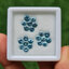 พลอย เพทาย Natural Zircon 5.54 กะรัต (Cts.) 21 เม็ด (2Pcs.) พลอยแท้อัญมณีมงคล ประจําวันเกิด เครื่องประดับพลอย