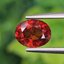 พลอย สเปสซาร์ไทต์ Spessartite Garnet 1.44 กะรัต Cts.พลอยแท้ อัญมณีมงคลประจําวันเกิด เครื่องประดับพลอย