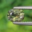 พลอย เขียวส่อง Green Sapphire 1.22 กะรัต (Cts.) ดิบ พลอยแท้ อัญมณีมงคลประจําวันเกิด เครื่องประดับพลอย