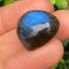 พลอย ลาบราดอไรต์ (Labradorite) 29.09 กะรัต (Cts.) พลอยแท้ อัญมณีมงคลประจําวันเกิด เครื่องประดับพลอย