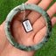 JB58022 หยก พม่า แท้ Jade กำไลหยก 58.0 มม. (Jadeite bracelet) พม่า (Myanmar)