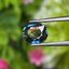 พลอย ไพลิน Greenish Blue Sapphire 1.05 กะรัต (Cts.) พลอยแท้ อัญมณีมงคลประจําวันเกิด เครื่องประดับพลอย
