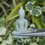 หยก แกะสลัก รูป พระ (Burmese jadeite) 28.45 กะรัต (cts.) หยก พม่า แท้