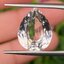 พลอย ไวท์ โทแพซ (White Topaz) 7.81 กะรัต (Cts.) พลอยแท้ อัญมณีมงคลประจําวันเกิด เครื่องประดับพลอย