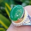 หยก พม่า แท้ Jade แหวนหยก 翡翠戒指 (Jadeite ring) 2.59 กะรัต (Cts.) ดิบ ไม่ผ่านการปรับปรุง (Type A) พม่า (Myanmar)