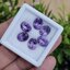 พลอย อเมทิส Amethyst 16.00 กะรัต (Cts.) 6 เม็ด (Pcs.) พลอยแท้ อัญมณีมงคลประจําวันเกิด เครื่องประดับพลอย