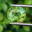 พลอย กรีน ทัวร์มารีน (Green Tourmaline) 5.21 กะรัต (Cts.) อัญมณีมงคลประจําวันเกิด เครื่องประดับพลอย